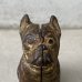 画像9: VINTAGE COINBANK PIGGY BANK  BOXER DOG ヴィンテージ 貯金箱 コインバンク / コレクタブル オブジェ キャストアイアン ボクサー 犬 動物 鋳物 置物 アメリカ (2)
