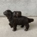画像5: VINTAGE COINBANK PIGGY BANK  ST BERNARD ヴィンテージ 貯金箱 コインバンク / コレクタブル オブジェ キャストアイアン セントバーナード 犬 動物 鋳物 置物 アメリカ (2)