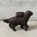 画像4: VINTAGE COINBANK PIGGY BANK  ST BERNARD ヴィンテージ 貯金箱 コインバンク / コレクタブル オブジェ キャストアイアン セントバーナード 犬 動物 鋳物 置物 アメリカ (2)