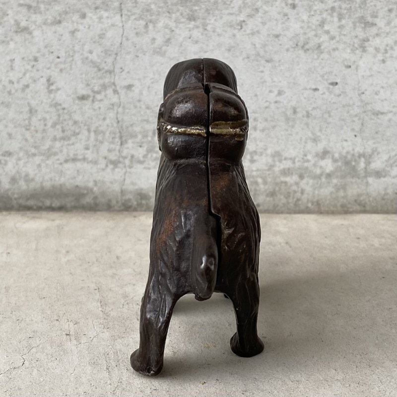 画像3: VINTAGE COINBANK PIGGY BANK  ST BERNARD ヴィンテージ 貯金箱 コインバンク / コレクタブル オブジェ キャストアイアン セントバーナード 犬 動物 鋳物 置物 アメリカ (2)