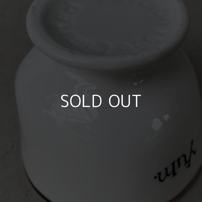 画像7: VINTAGE ANTIQUE BAILEYS SUGAR POT ヴィンテージ アンティーク ベイリーズ フェイスカップ シュガーポット / コレクタブル オブジェ ティーカップ マグカップ ノベルティ 陶器 食器 雑貨 (2)