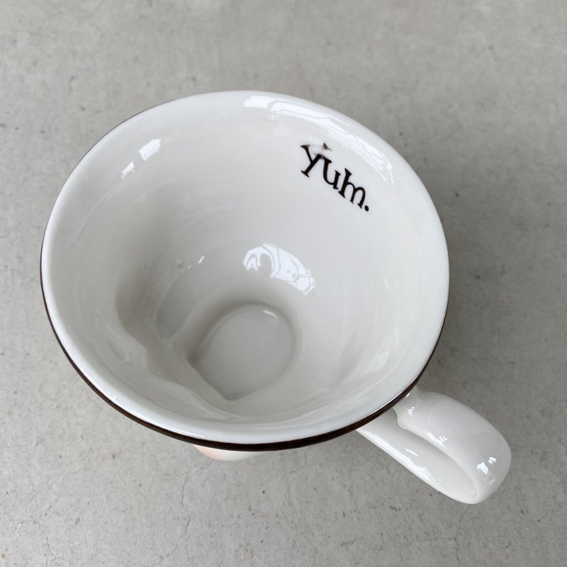 画像5: VINTAGE ANTIQUE BAILEYS CUP ヴィンテージ アンティーク ベイリーズ フェイスカップ / コレクタブル オブジェ ティーカップ マグカップ ノベルティ 陶器 食器 雑貨 (4)