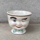 VINTAGE ANTIQUE BAILEYS SUGAR POT ヴィンテージ アンティーク ベイリーズ フェイスカップ シュガーポット / コレクタブル オブジェ ティーカップ マグカップ ノベルティ 陶器 食器 雑貨 (2)