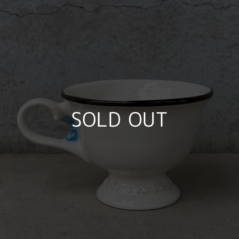 画像2: VINTAGE ANTIQUE BAILEYS CUP ヴィンテージ アンティーク ベイリーズ フェイスカップ / コレクタブル オブジェ ティーカップ マグカップ ノベルティ 女の子 陶器 食器 雑貨 (5)