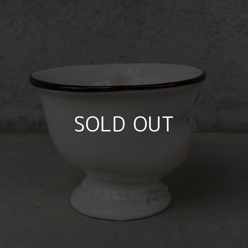 画像3: VINTAGE ANTIQUE BAILEYS CUP ヴィンテージ アンティーク ベイリーズ フェイスカップ / コレクタブル オブジェ ティーカップ マグカップ ノベルティ 女の子 陶器 食器 雑貨 (5)