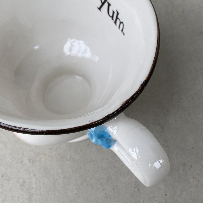 画像7: VINTAGE ANTIQUE BAILEYS CUP ヴィンテージ アンティーク ベイリーズ フェイスカップ / コレクタブル オブジェ ティーカップ マグカップ ノベルティ 女の子 陶器 食器 雑貨 (5)