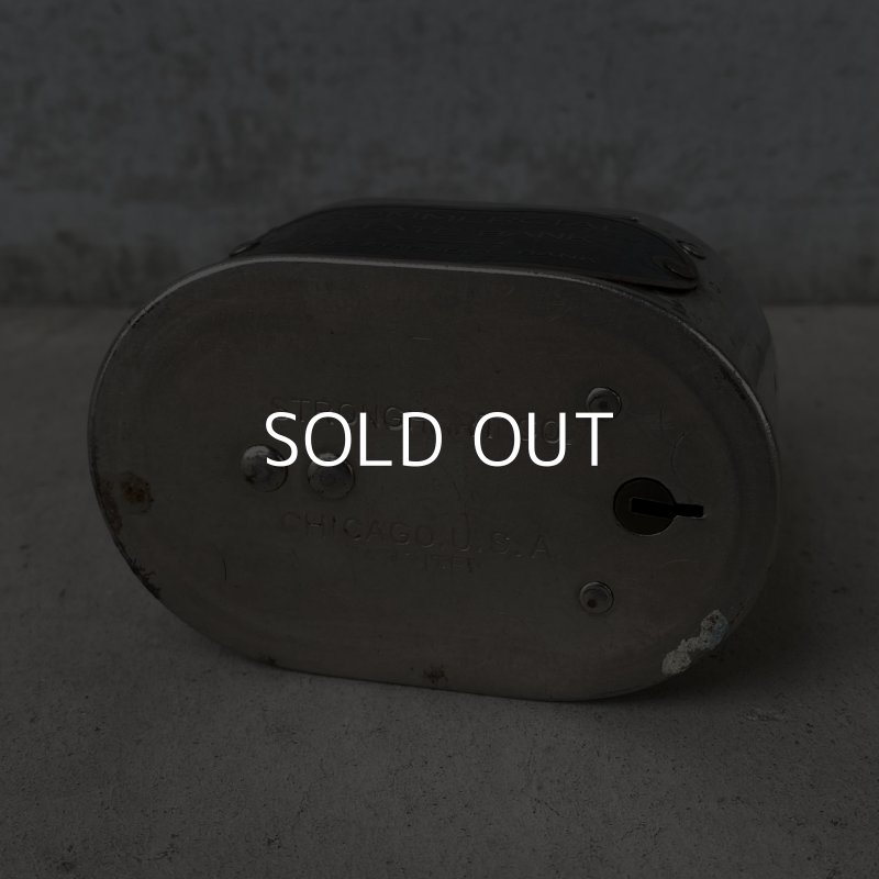 画像7: VINTAGE ANTIQUE COIN BANK STRONGHART CO ヴィンテージ アンティーク コインバンク 貯金箱 / コレクタブル オブジェ インテリア ノベルティー 銀行 鍵付き アメリカ USA 