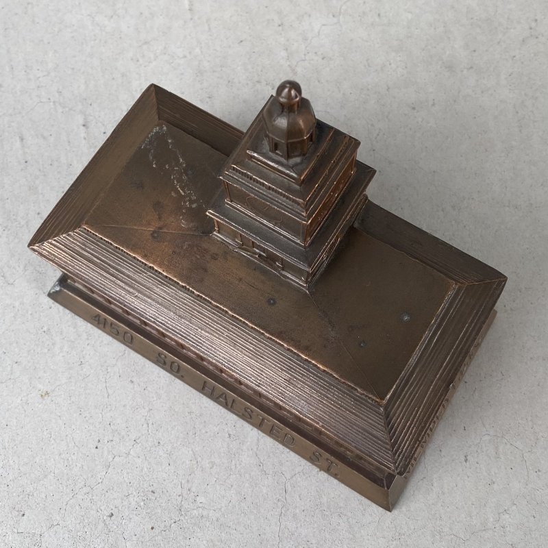 画像6: VINTAGE ANTIQUE COIN BANK THE LIVE STOCK NATIONAL BANK ヴィンテージ アンティーク コインバンク 貯金箱 / コレクタブル オブジェ インテリア ノベルティー 銀行 アメリカ USA 