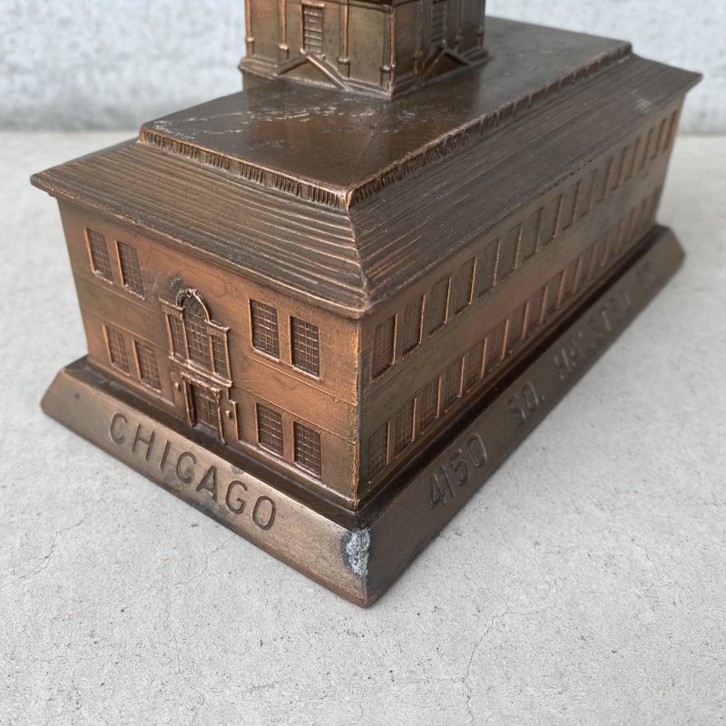 画像9: VINTAGE ANTIQUE COIN BANK THE LIVE STOCK NATIONAL BANK ヴィンテージ アンティーク コインバンク 貯金箱 / コレクタブル オブジェ インテリア ノベルティー 銀行 アメリカ USA 