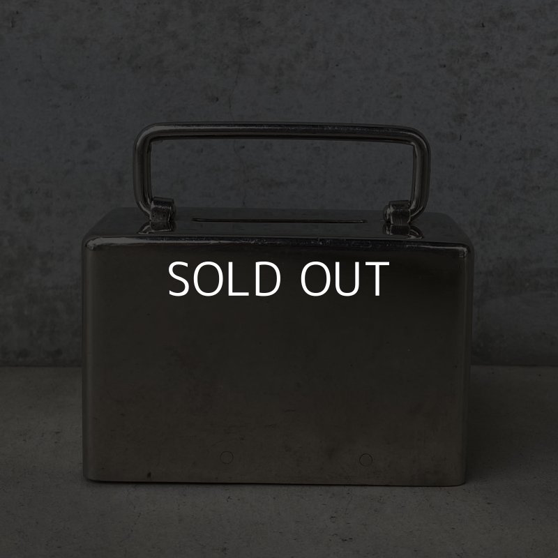 画像3: VINTAGE ANTIQUE COIN BANK AUTOMATIC RECORDING SAFE CO ヴィンテージ アンティーク コインバンク 貯金箱 / コレクタブル オブジェ インテリア ノベルティー 銀行 鍵付き アメリカ USA 