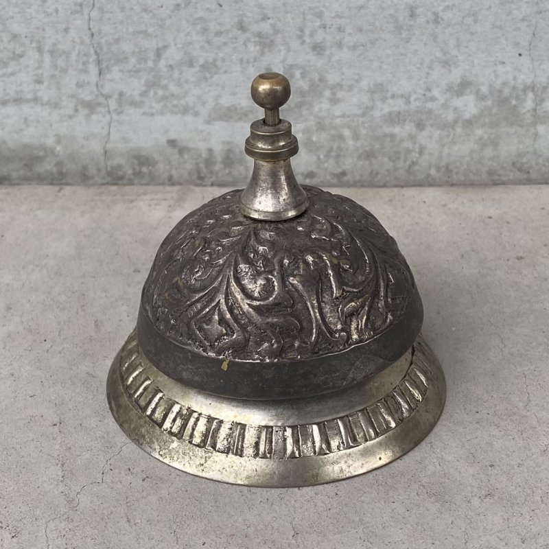 画像1: VINTAGE ANTIQUE BELL  ヴィンテージ アンティーク 呼び鈴 カウンターベル / コールベル デスクベル コレクタブル オブジェ 鈴 鐘 雑貨 小物 店舗 アメリカ