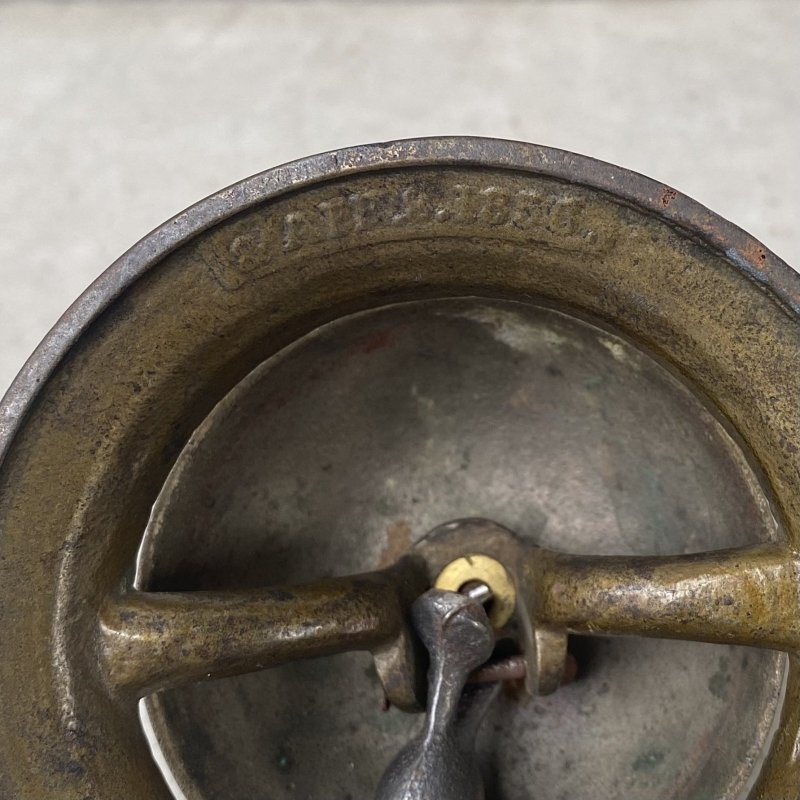 画像7: VINTAGE ANTIQUE BELL  ヴィンテージ アンティーク 呼び鈴 カウンターベル / コールベル デスクベル 卓上ベル コレクタブル オブジェ 鈴 鐘 雑貨 小物 店舗 アメリカ (2)