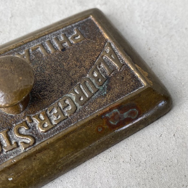 画像7: VINTAGE ANTIQUE PAPER WAIGHT ヴィンテー ジアンティーク ペーパーウェイト テイラーウェイト / コレクタブル インテリア ディスプレイ 重り 雑貨 店舗備品 フィラデルフィア アメリカ