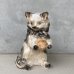 画像1: VINTAGE ANTIQUE CHALKWEAR CAT ヴィンテージ アンティーク チョークウェア 猫 ねこ オブジェ / コレクタブル ディスプレイ インテリア 置物 動物 アメリカ (1) (1)
