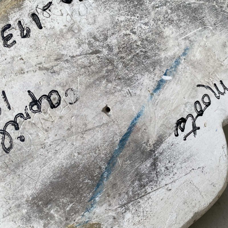 画像10: VINTAGE ANTIQUE CAT CHALKWEAR ヴィンテージ アンティーク 猫 ねこ チョークウェア オブジェ / コレクタブル ディスプレイ インテリア  置物 動物 アメリカ (2)