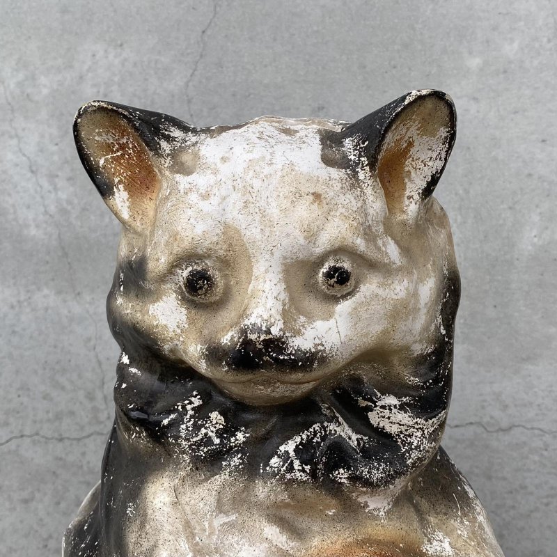 画像9: VINTAGE ANTIQUE CHALKWEAR CAT ヴィンテージ アンティーク チョークウェア 猫 ねこ オブジェ / コレクタブル ディスプレイ インテリア 置物 動物 アメリカ (1)