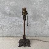 VINTAGE ANTIQUE DESKLAMP ヴィンテージ アンティーク デスクランプ スタンドライト 卓上ライト 照明 / テーブルランプ ろうそく型 キャンドル 店舗什器 アメリカ