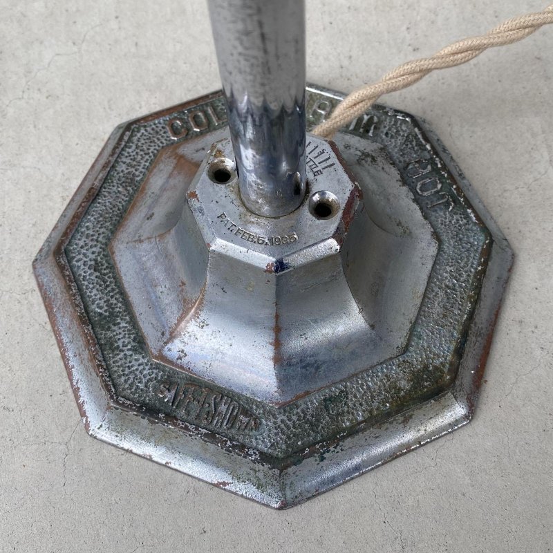 画像7: VINTAGE ANTIQUE DESKLAMP DORAN CO ヴィンテージ アンティーク デスクランプ スタンドライト 卓上ライト 照明 / テーブルランプ 店舗什器 アメリカ