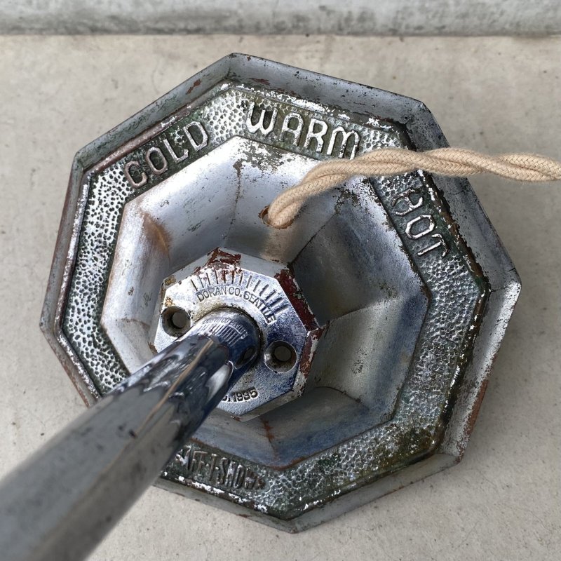 画像6: VINTAGE ANTIQUE DESKLAMP DORAN CO ヴィンテージ アンティーク デスクランプ スタンドライト 卓上ライト 照明 / テーブルランプ 店舗什器 アメリカ