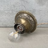 VINTAGE ANTIQUE LIGHTING ヴィンテージ アンティーク  シーリングライト 天井照明  / ライト ランプ インテリア ブラス 電気 真鍮 店舗什器 アメリカ
