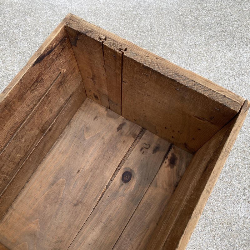 画像8: VINTAGE ANTIQUE WOOD CRATE WOODEN BOX J.J.BEATONS ヴィンテージ アンティーク ウッドボックス 木箱 / コレクタブル 収納 ケース ガレージ ガーデニング クランベリー 店舗什器 アメリカ USA  
