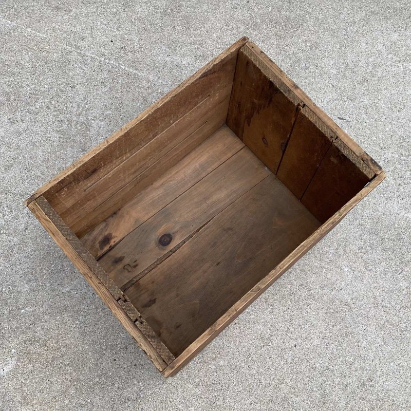画像6: VINTAGE ANTIQUE WOOD CRATE WOODEN BOX J.J.BEATONS ヴィンテージ アンティーク ウッドボックス 木箱 / コレクタブル 収納 ケース ガレージ ガーデニング クランベリー 店舗什器 アメリカ USA  