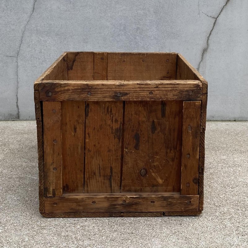画像3: VINTAGE ANTIQUE WOOD CRATE WOODEN BOX J.J.BEATONS ヴィンテージ アンティーク ウッドボックス 木箱 / コレクタブル 収納 ケース ガレージ ガーデニング クランベリー 店舗什器 アメリカ USA  