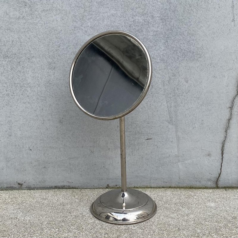 画像1: VINTAGE ANTIQUE MIRROR ヴィンテージ アンティーク スタンドミラー 鏡 アメリカ / 卓上ミラー インテリア ディスプレイ 雑貨 店舗什器 化粧 USA (2)