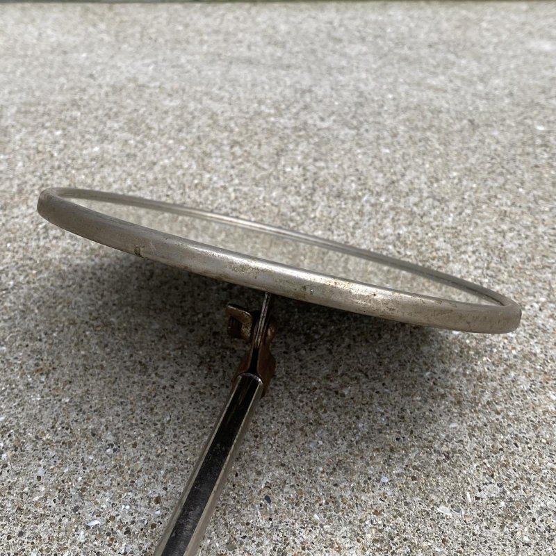 画像7: VINTAGE ANTIQUE MIRROR ヴィンテージ アンティーク スタンドミラー 鏡 アメリカ / 卓上ミラー インテリア ディスプレイ 雑貨 店舗什器 化粧 USA (2)