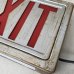 画像8: VINTAGE ANIQUE EXIT SIGN ヴィンテージ アンティーク 看板 電光看板 出口 / ライトサイン サインランプ 電飾看板 非常口 ガレージ 店舗什器 アメリカ