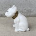 画像5: VINTAGE ANTIQUE  BULLDOG ヴィンテージ アンティーク フレンチブルドッグ オブジェ / コレクタブル ディスプレイ インテリア ガラス 置物 犬 動物 白色 アメリカ