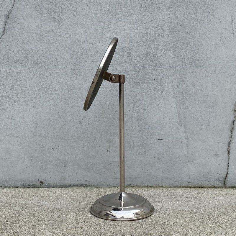 画像4: VINTAGE ANTIQUE MIRROR ヴィンテージ アンティーク スタンドミラー 鏡 アメリカ / 卓上ミラー インテリア ディスプレイ 雑貨 店舗什器 化粧 USA (2)