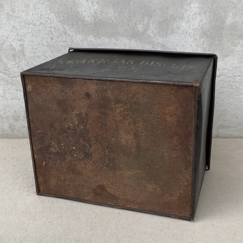 画像7: VINTAGE ANTIQUE KRAK-R-JAK  THE UNION BISCUIT CO. TIN CAN ヴィンテージ アンティーク  クラッカージャック ティン 缶 箱 ボックス / アドバタイジング  ビスケット ブリキ 小物入れ 収納 雑貨 企業物 アメリカ  