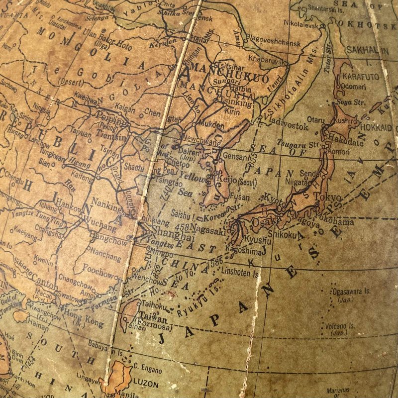 画像9: VINTAGE ANTIQUE C.S.HAMMOND&CO. GLOBE ヴィンテージ アンティーク 地球儀 / コレクタブル 地図 世界地図 インテリア 店舗什器 アメリカ USA 