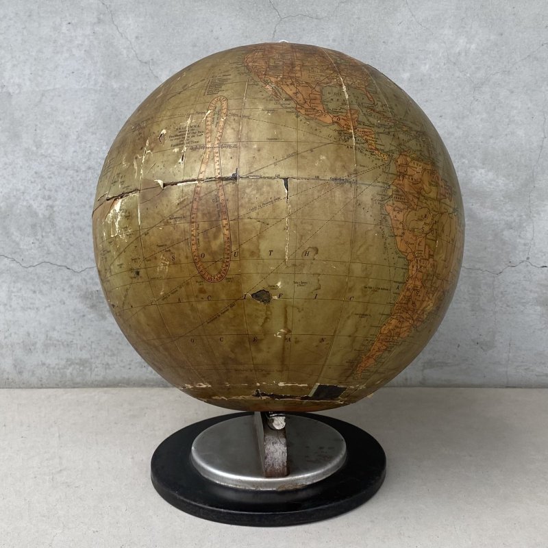 画像4: VINTAGE ANTIQUE C.S.HAMMOND&CO. GLOBE ヴィンテージ アンティーク 地球儀 / コレクタブル 地図 世界地図 インテリア 店舗什器 アメリカ USA 