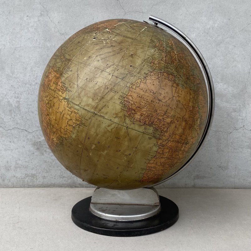画像3: VINTAGE ANTIQUE C.S.HAMMOND&CO. GLOBE ヴィンテージ アンティーク 地球儀 / コレクタブル 地図 世界地図 インテリア 店舗什器 アメリカ USA 