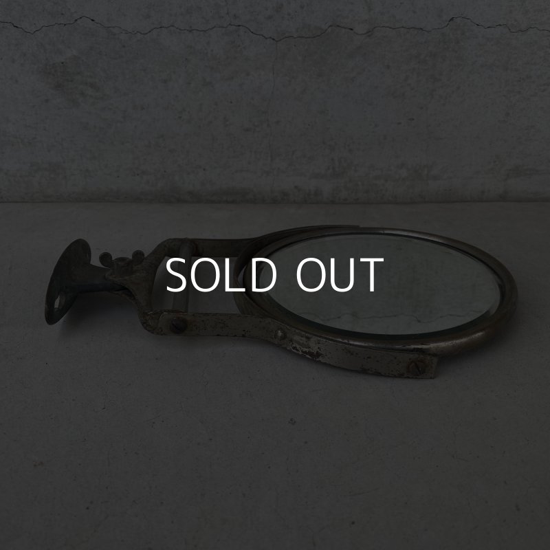 画像3: VINTAGE ANTIQUE WALL MIRROR ヴィンテージ アンティーク ウォールミラー 壁掛けミラー 鏡 / ラウンドミラー ウォールインテリア 店舗什器 アメリカ