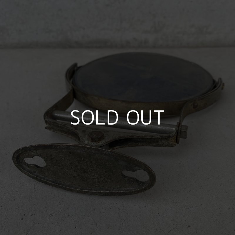 画像4: VINTAGE ANTIQUE WALL MIRROR ヴィンテージ アンティーク ウォールミラー 壁掛けミラー 鏡 / ラウンドミラー ウォールインテリア 店舗什器 アメリカ