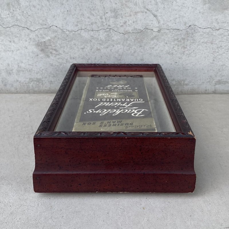 画像4: VINTAGE ANTIQUE BACHELOR'S FRIEND GUARANTEED SOX BOX ヴィンテージ アンティーク パッケージ 箱 / アドバタイジング コレクタブル ソックス ウォールインテリア ディスプレイ 企業物 アメリカ