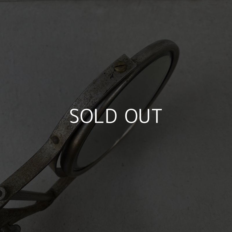 画像9: VINTAGE ANTIQUE WALL MIRROR ヴィンテージ アンティーク ウォールミラー 壁掛けミラー 鏡 / ラウンドミラー ウォールインテリア 店舗什器 アメリカ