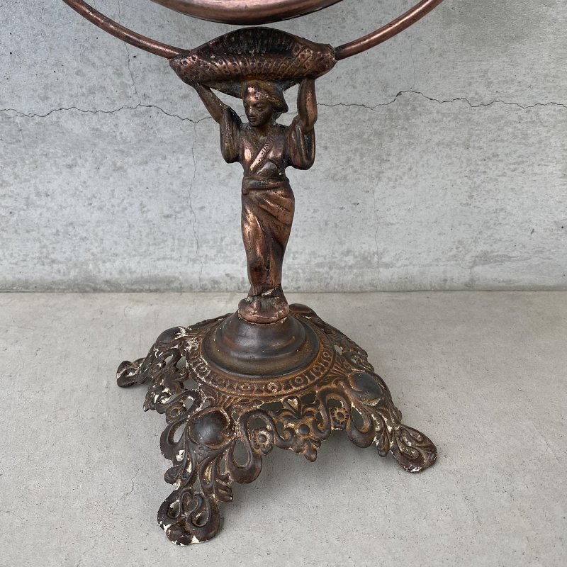 画像7: VINTAGE ANTIQUE STAND MIRROR GOLDEN MFG CO. ヴィンテージ アンティーク スタンドミラー 鏡 / 卓上ミラー インテリア ディスプレイ 雑貨 店舗什器 化粧  アメリカ