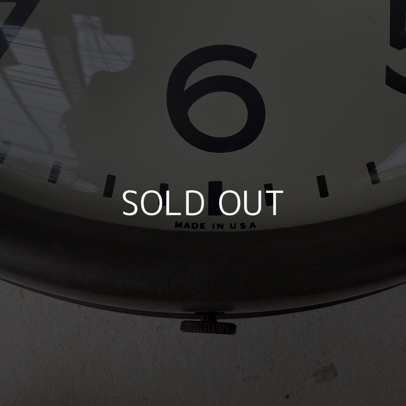 画像8: VINTAGE ANTIQUE GENERAL ELECTRIC WALL CLOCK GE ヴィンテージ アンティーク ウォールクロック ゼネラルエレクトリック 壁掛け時計 / スクールクロック ベークライト ブラウン 茶色 店舗什器 アメリカ (1)