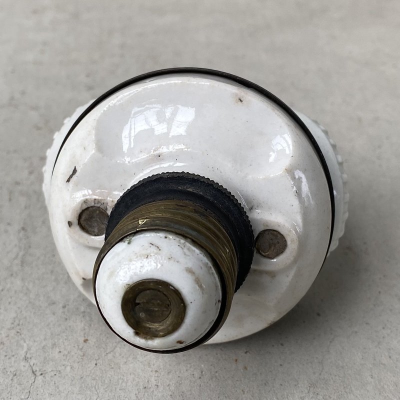 画像6: VINTAGE ANTIQUE BENJAMIN SOCKET ヴィンテージ アンティーク ベンジャミンソケット / ランプ ライト 2灯 コレクタブル 照明 店舗什器 アメリカ USA (4)