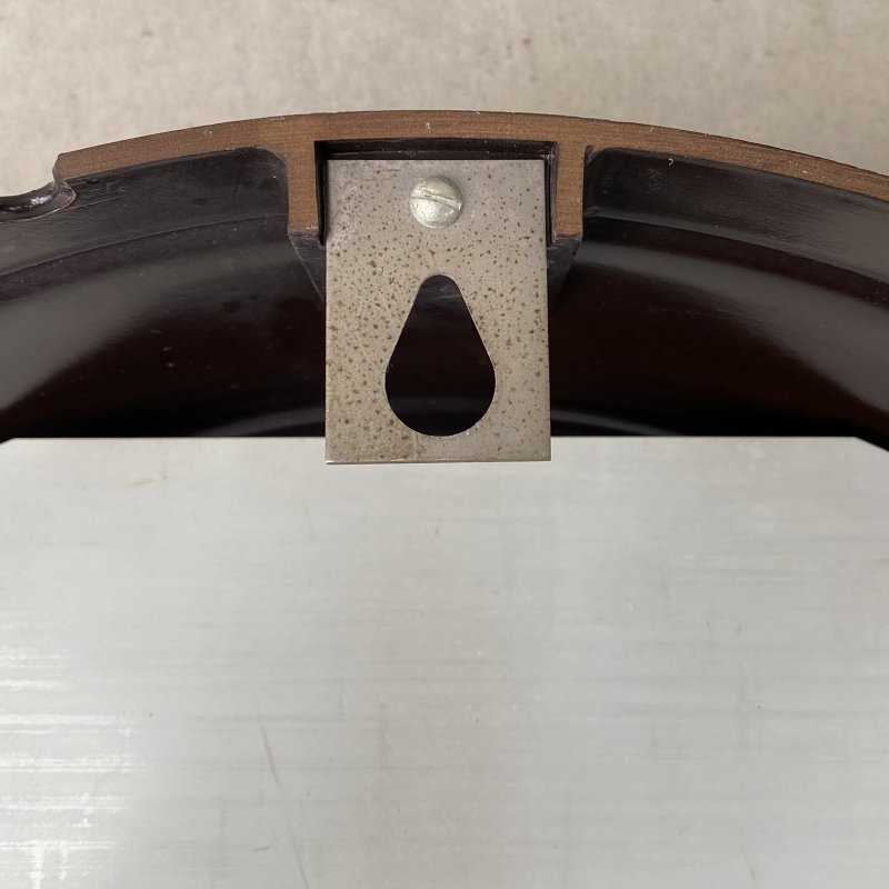 画像12: VINTAGE ANTIQUE GENERAL ELECTRIC WALL CLOCK GE ヴィンテージ アンティーク ウォールクロック ゼネラルエレクトリック 壁掛け時計 / スクールクロック ベークライト ブラウン 茶色 店舗什器 アメリカ (1)