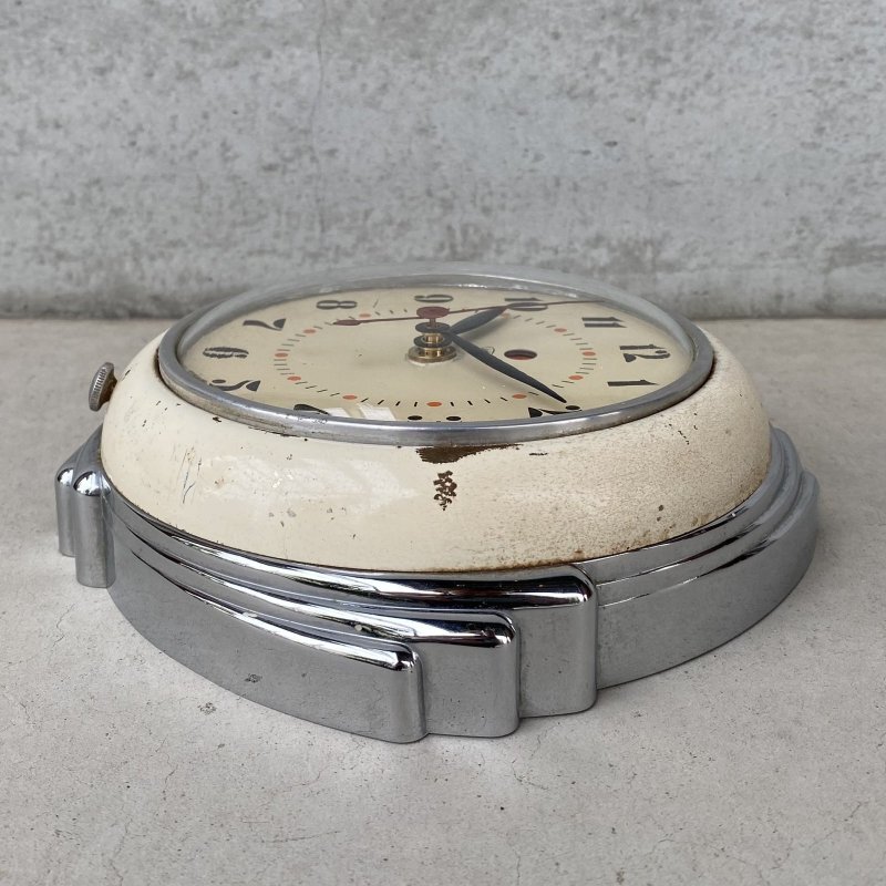画像6: VINTAGE ANTIQUE WALL CLOCK  TELECHRON KITCHEN CLOCK ヴィンテージ アンティーク テレクロン ウォールクロック 壁掛け時計 キッチンクロック / インテリア ミッドセンチュリー アイボリー 店舗什器 アメリカ USA
