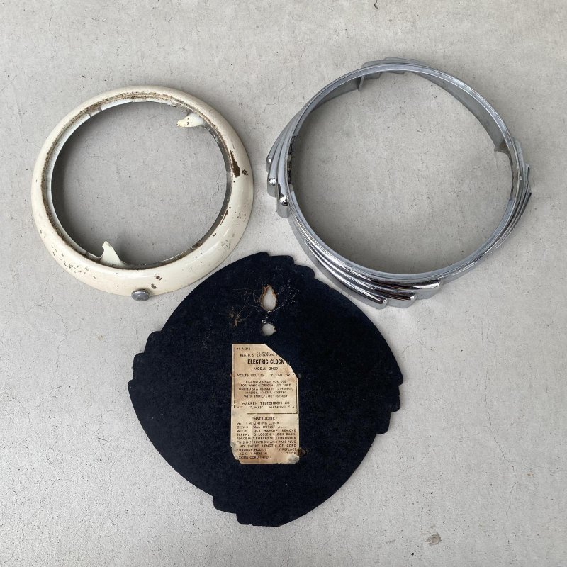 画像10: VINTAGE ANTIQUE WALL CLOCK  TELECHRON KITCHEN CLOCK ヴィンテージ アンティーク テレクロン ウォールクロック 壁掛け時計 キッチンクロック / インテリア ミッドセンチュリー アイボリー 店舗什器 アメリカ USA