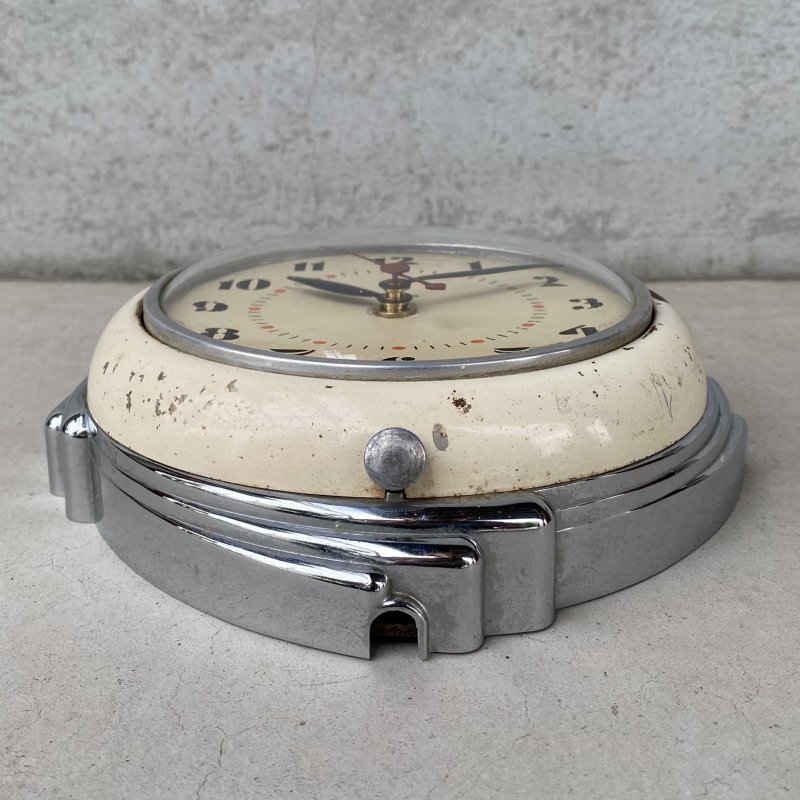 画像3: VINTAGE ANTIQUE WALL CLOCK  TELECHRON KITCHEN CLOCK ヴィンテージ アンティーク テレクロン ウォールクロック 壁掛け時計 キッチンクロック / インテリア ミッドセンチュリー アイボリー 店舗什器 アメリカ USA
