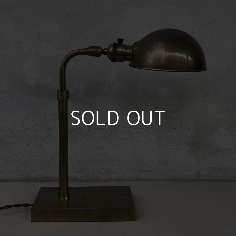 画像4: VINTAGE ANTIQUE DESKLAMP ヴィンテージ アンティーク デスクランプ スタンドライト 照明 / 卓上照明 テーブルランプ コレクタブル 店舗什器 アメリカ