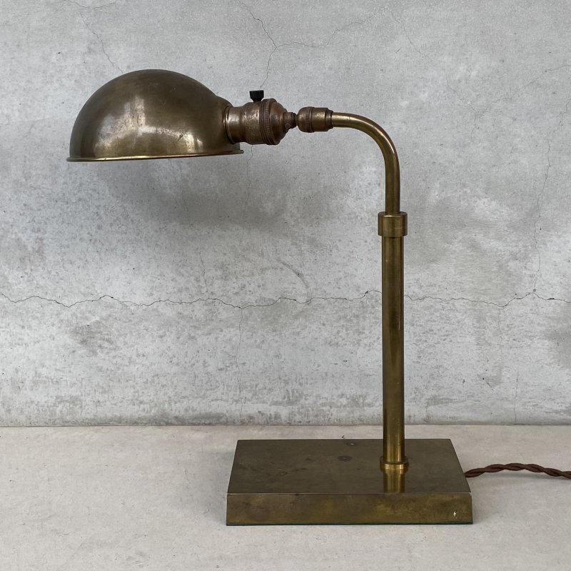 画像2: VINTAGE ANTIQUE DESKLAMP ヴィンテージ アンティーク デスクランプ スタンドライト 照明 / 卓上照明 テーブルランプ コレクタブル 店舗什器 アメリカ