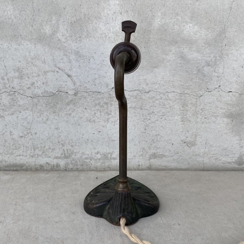 画像2: VINTAGE ANTIQUE DESKLAMP ヴィンテージ アンティーク デスクランプ スタンドライト  卓上ライト 照明 / テーブルランプ コレクタブル 店舗什器 E26 アメリカ